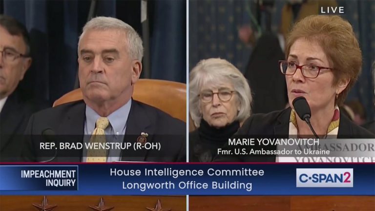 Why do Podiatrists think Brad Wenstrup helped the profession during the hearings?
