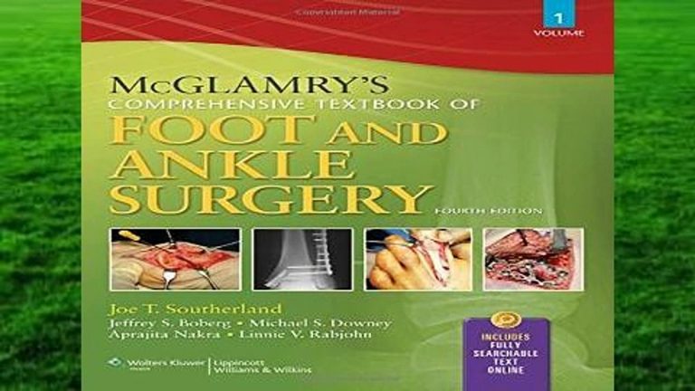 A New McGlamry’s textbook is set to be released in May of this year