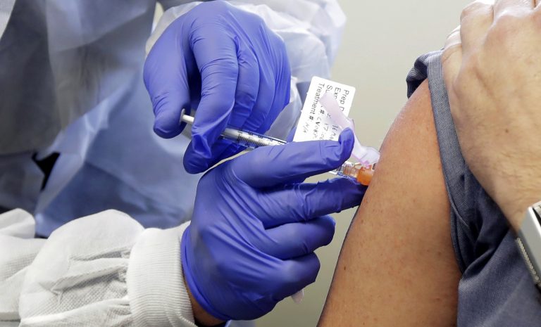 Recently Heard at a Covid Vaccination Site