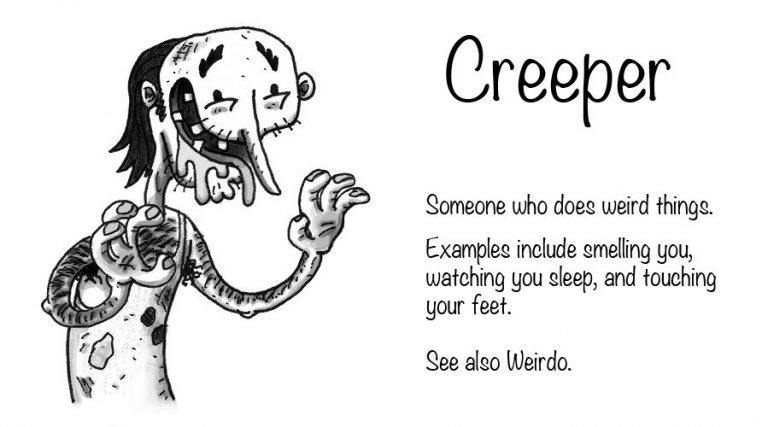 Upset Patient refers to Podiatrist as creeper